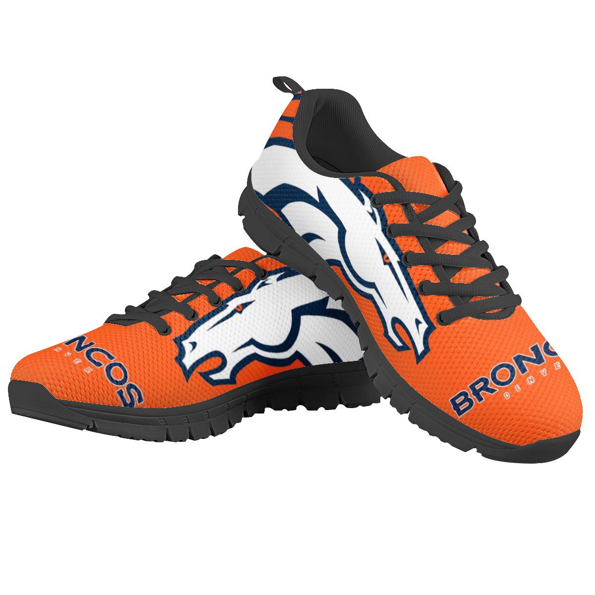 Women's Denver Broncos AQ Running NFL Shoes 001
